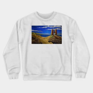 Oil Painting - Hersones. 26" x 14" Crewneck Sweatshirt